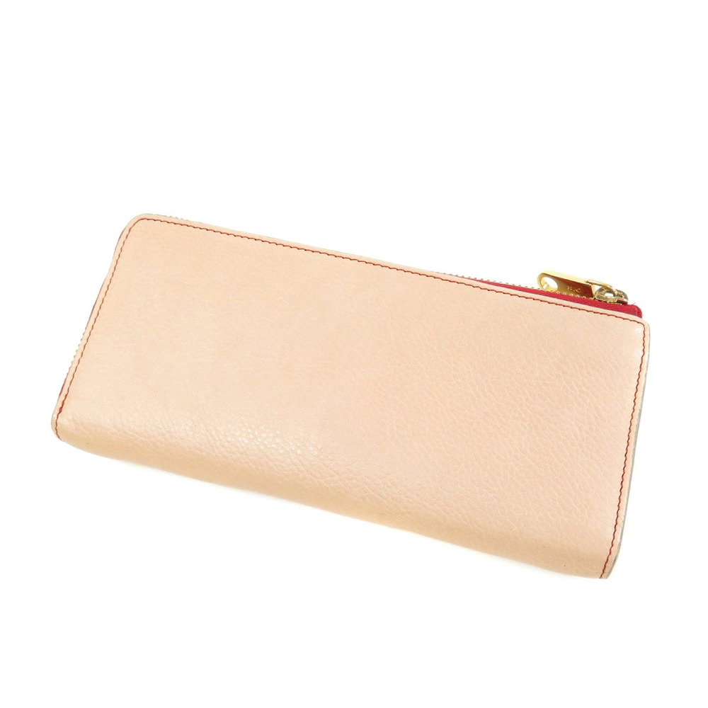 Chloe Motif Wallet Long Leather